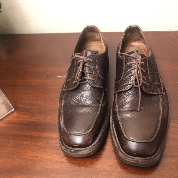 OGGI Mens Brown Leather Oxford Loafers Size10.5 main image 5